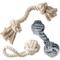 Show in main carousel: Pet Passion Brady Braided Rope Tug Dog Toy, Sandy Chic, 3 count slide 1 of 6
