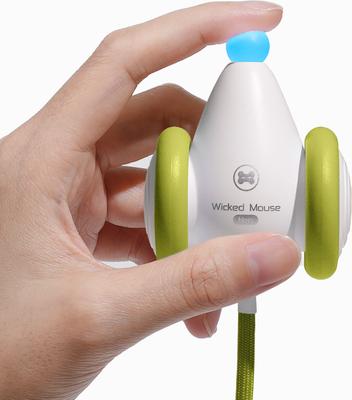 Show full view: Cheerble Wicked Mouse Neo Automatic Running Cat Toy, Green slide 8 of 10