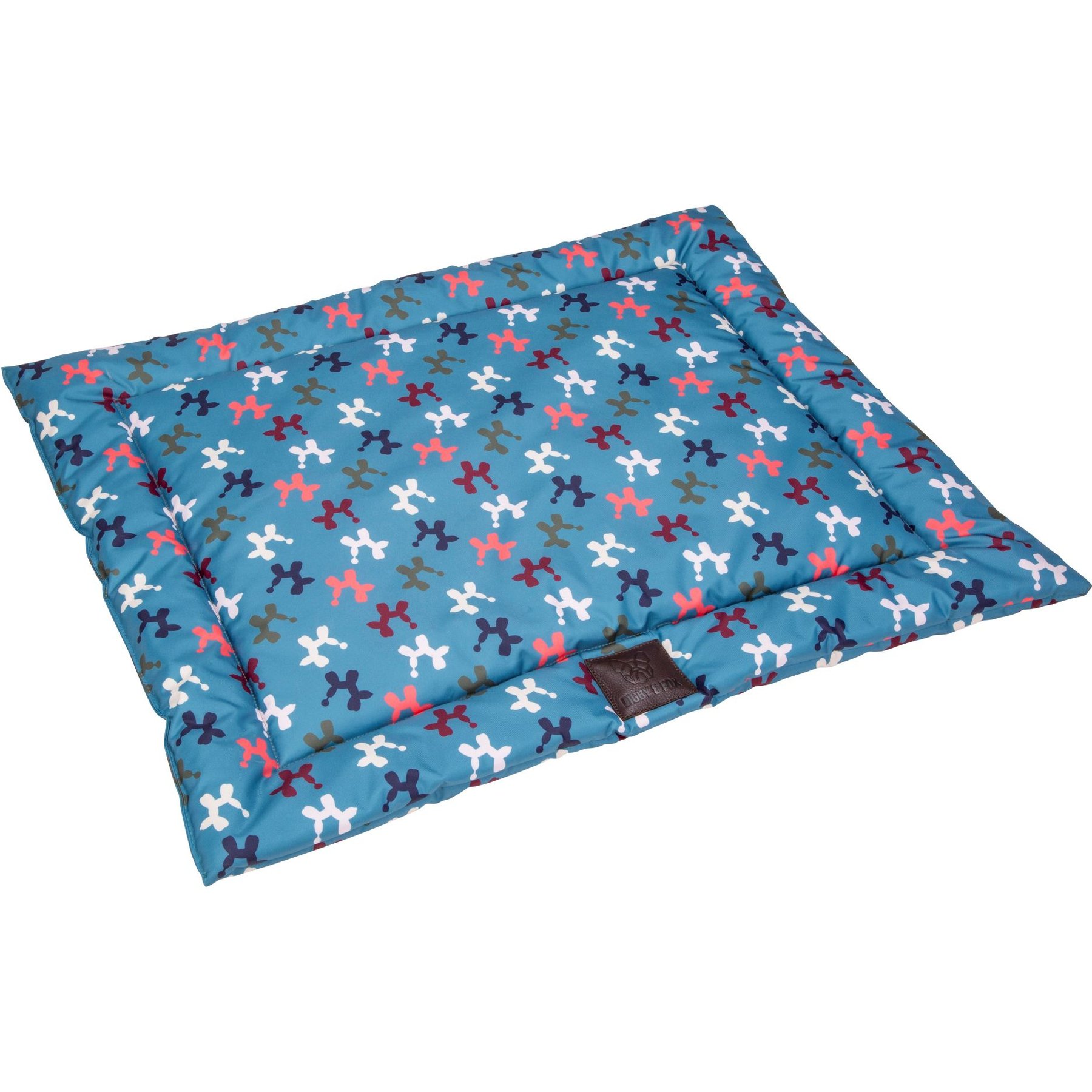 Digby & Fox Waterproof Padded Dog Bed, Balloon Dog, Small