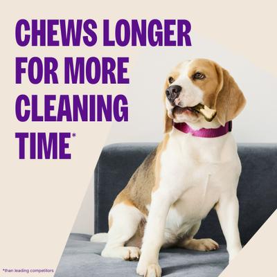 Show full view: WHIMZEES by Wellness Brushzees Dental Chews Natural Grain-Free Dental Dog Treats, Extra Small, 16 count slide 5 of 10