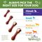Show in main carousel: WHIMZEES by Wellness Brushzees Dental Chews Natural Grain-Free Dental Dog Treats, Extra Small, 16 count slide 7 of 10
