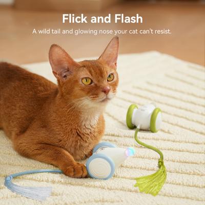 Show full view: Cheerble Wicked Mouse Neo Automatic Running Cat Toy, Blue slide 8 of 10