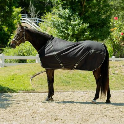 Show full view: Equinavia Fryd Cotton Stable Horse Sheet, Black, 74-in slide 2 of 9