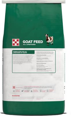 Show full view: Purina Goat Chow Plus Up 16% Protein Textured Goat Feed, 50-lb bag slide 2 of 2