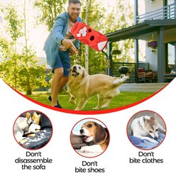 Petopia Coke Can Tough Pressed Sound Dog Toy, Large, Red/White slide 2 of 9