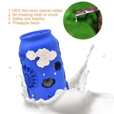 Show full view: Petopia Cola Can Tough Dog Chew toy, Large, Blue/White slide 3 of 11