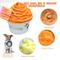 Show in main carousel: Petopia Cupcakes Tough Dog Chew Toy, Medium, White/Orange slide 6 of 10