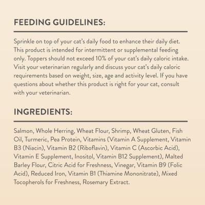 Show full view: Meowee! Flavor Flakes Cat Treat & Food Topper, 1-oz jar slide 9 of 10