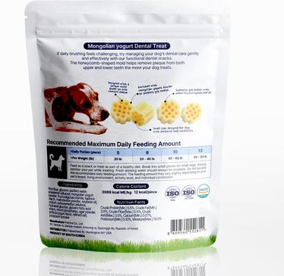 Show full view: Fabrechew Mongolian Yogurt Dental Chew Treats for Dogs, 200-g bag slide 3 of 9