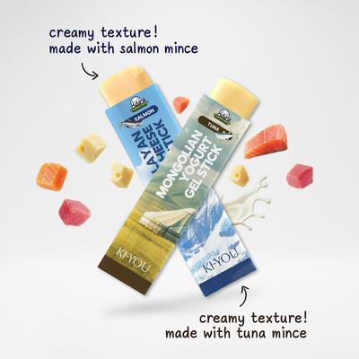 Show full view: Fabrechew 2 in1 Gel Mongolian Yogurt & Himalayan Yak Cheese Dental Chew Sticks for Dogs, 20 count slide 4 of 10