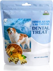 Fabrechew Himalayan Yak Cheese Dental Chew Treats for Dogs, 200-g bag slide 1 of 7