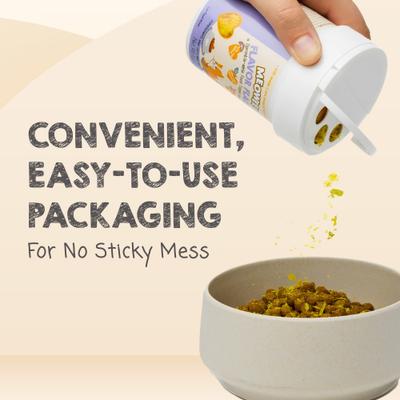 Show full view: Meowee! Flavor Flakes Cat Treat & Food Topper, 1-oz jar slide 8 of 10