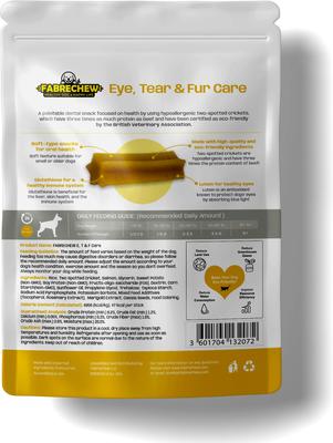 Show full view: Fabrechew Yellow Eye Care Chew Stick Supplement for Dogs, 14 count slide 3 of 7