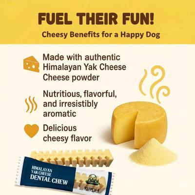 Show full view: Fabrechew Himalayan Yak Cheese Dental Chew Sticks for Dogs, 10 count slide 4 of 9