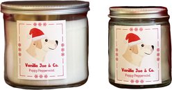Vanilla Joe & Co. Puppy Peppermint Candle, 9-oz jar