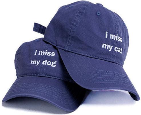 Show full view: Both Tails I Miss My Cat Hat, Grey slide 6 of 6