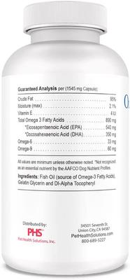 Show full view: Omega-Caps HP Snip Tips for Medium & Large Dogs, 250 count slide 3 of 11