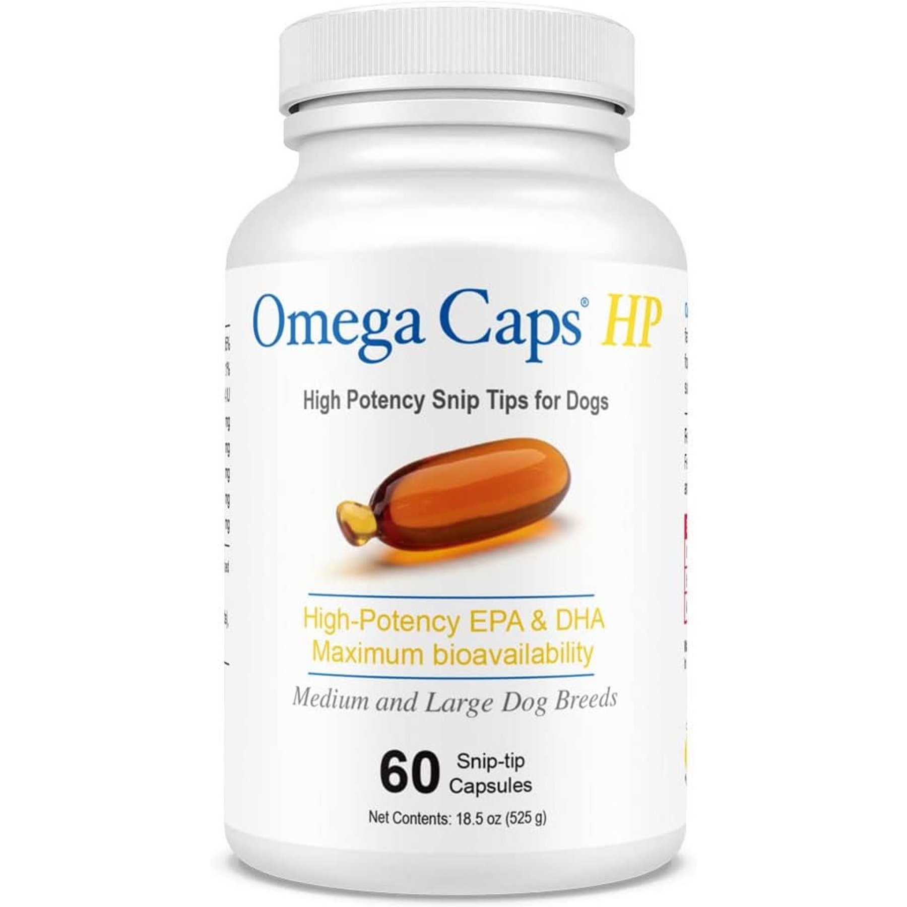 Omega-Caps HP Snip Tips for Small Dogs & Cats, 60 count