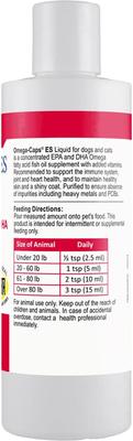 Show full view: Omega-Caps ES Liquid for Dogs & Cats, 8-fl oz bottle slide 3 of 10