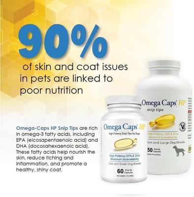 Show full view: Omega-Caps HP Snip Tips for Medium & Large Dogs, 250 count slide 9 of 11