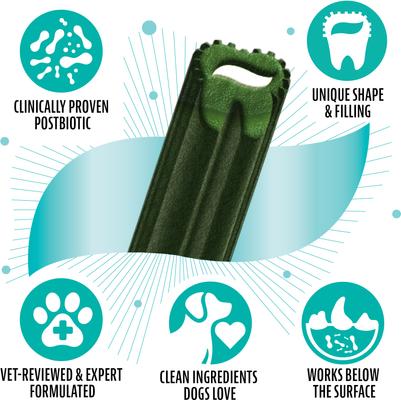 Show full view: Dinovite Dental Dog Chew Treats, Small, 1 count slide 4 of 10