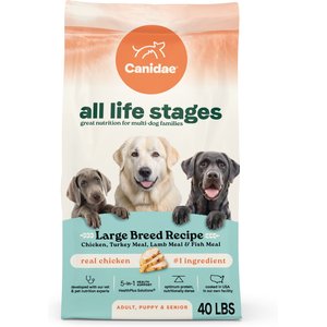 CANIDAE All Life Stages Large Breed Multi-Protein Recipe Dry Dog Food, 40-lb bag