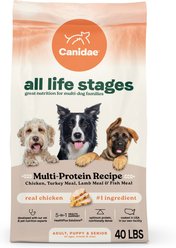 CANIDAE All Life Stages Multi-Protein Recipe Dry Dog Food, 40-lb bag