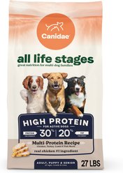 CANIDAE All Life Stages Multi-Protein High Protein Recipe Dry Dog Food, 27-lb bag