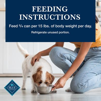 Show full view: Blue Buffalo Homestyle Recipe Fish & Sweet Potato Dinner with Garden Vegetables Canned Dog Food, 12.5-oz, case of 12 slide 10 of 12