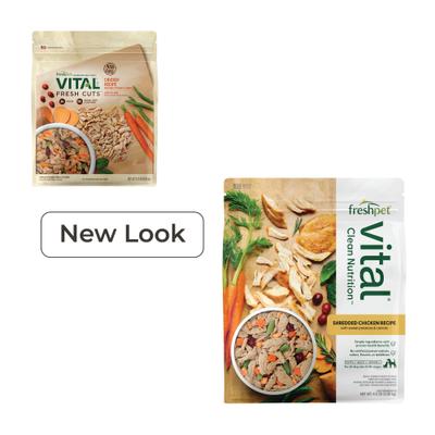 Show full view: Freshpet Vital Shredded Chicken Recipe with Sweet Potatoes & Carrots Fresh Dog Food, 18-lb bundle slide 3 of 11