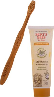Show full view: Burt's Bees Manuka Honey Fresh Mint Flavor Dental Kit for Dogs slide 6 of 6