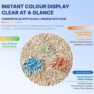 Show full view: Michu Health Monitoring Unscented Clumping Tofu Cat Litter, 5.5-lb bag slide 8 of 10