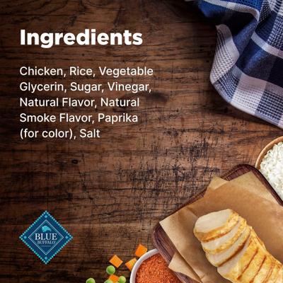 Show full view: Blue Buffalo Nudges Jerky Bites Chicken Jerky Dog Treats, 5-oz bag slide 6 of 11