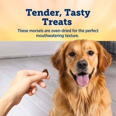 Show full view: Blue Buffalo True Chews Premium Morsels Natural Grain-Free Steak Dog Treats, 10-oz bag slide 5 of 11