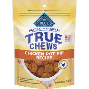 Blue Buffalo True Chews Chicken Pot Pie Recipe Dog Treats, 12-oz bag 