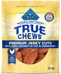 Blue Buffalo True Chews Premium Jerky Cuts Chicken Jerky Dog Treats, 12-oz bag