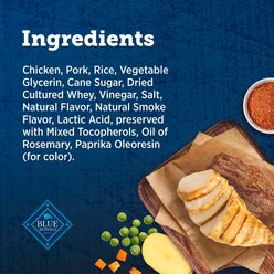 Blue Buffalo True Chews Natural Chicken & Bacon Dog Treats, 22-oz bag slide 2 of 9