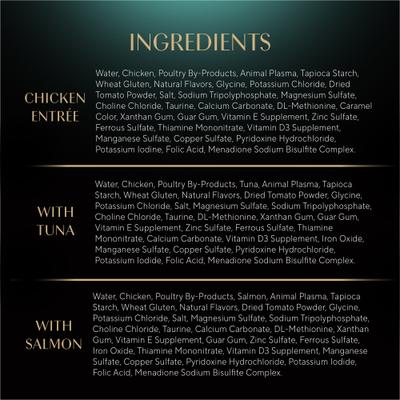 Show full view: Sheba Grilled in Savory Sauce Variety Pack Adult Cat Wet Food, 2.64-oz tray, 24 count slide 7 of 9