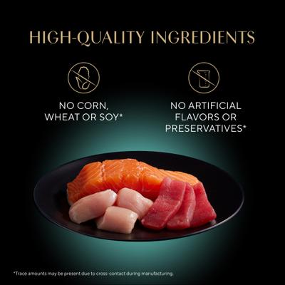 Show full view: Sheba Grilled in Savory Sauce Variety Pack Adult Cat Wet Food, 2.64-oz tray, 24 count slide 4 of 9