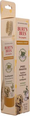 Show full view: Burt's Bees Manuka Honey Peppermint Flavor Puppy Dental Kit for Dogs slide 5 of 6