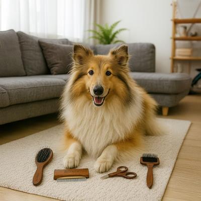 Show full view: Sam's Pets 5-Piece Dog & Cat Grooming Kit, Dark Brown slide 7 of 9