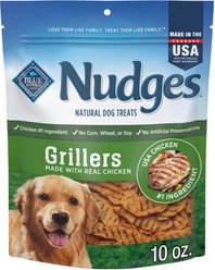 Blue Buffalo Nudges Grillers Chicken Dog Treats, 10-oz bag