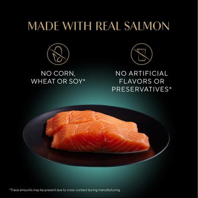 Show full view: Sheba Grilled in Sauce Flaky Salmon in Gravy Adult Cat Wet Food, 2.64-oz tray, 24 count slide 4 of 9