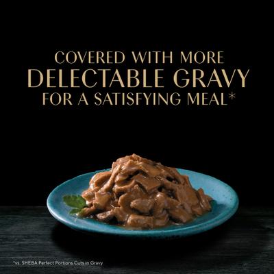 Show full view: Sheba Grilled in Sauce Marinated Chicken Adult Cat Wet Food, 2.64-oz tray, 24 count slide 6 of 9