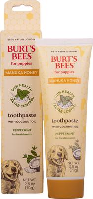 Show full view: Burt's Bees Manuka Honey Peppermint Flavor Puppy Toothpaste for Dogs slide 4 of 6