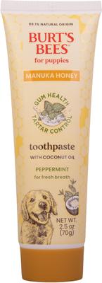 Show full view: Burt's Bees Manuka Honey Peppermint Flavor Puppy Toothpaste for Dogs slide 5 of 6