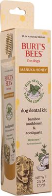 Show full view: Burt's Bees Manuka Honey Fresh Mint Flavor Dental Kit for Dogs slide 5 of 6