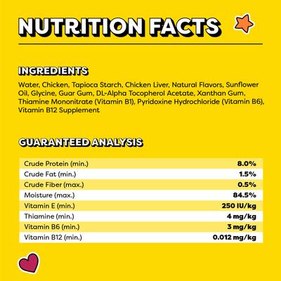 Show full view: Temptations Lickable Puree Tasty Chicken Flavor Senior Lickable Cat Treats, 4 count slide 7 of 9