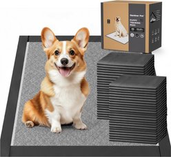 Gardner Pet Thicker Activated Carbon Four Sided Leak Proof Unscented Dog Pee Pads, 22 x 22-in, 50 count slide 1 of 9