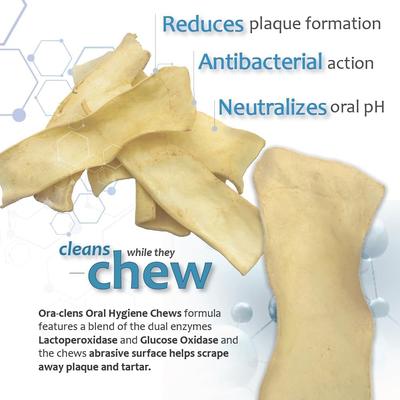 Show full view: Ora-Clens Oral Hygiene Medium Enzyme Dental Dog Treats, 30 count slide 5 of 12